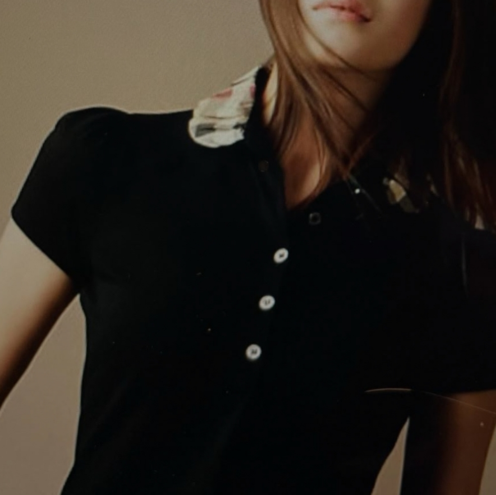 Burberry Novacheck collar polo/golf shirt